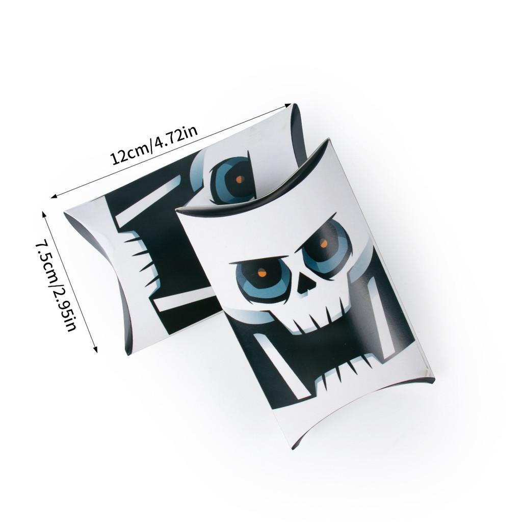 Halloween Cartoon Candy Pillow Box With Creative Packaging For Party Decor