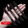 4Pcs For Rav4 Corolla Chr Yaris Camry Cross Auris TRD Car Door Edge Anti-collision Strips Bumper Trim Sticker Accessories