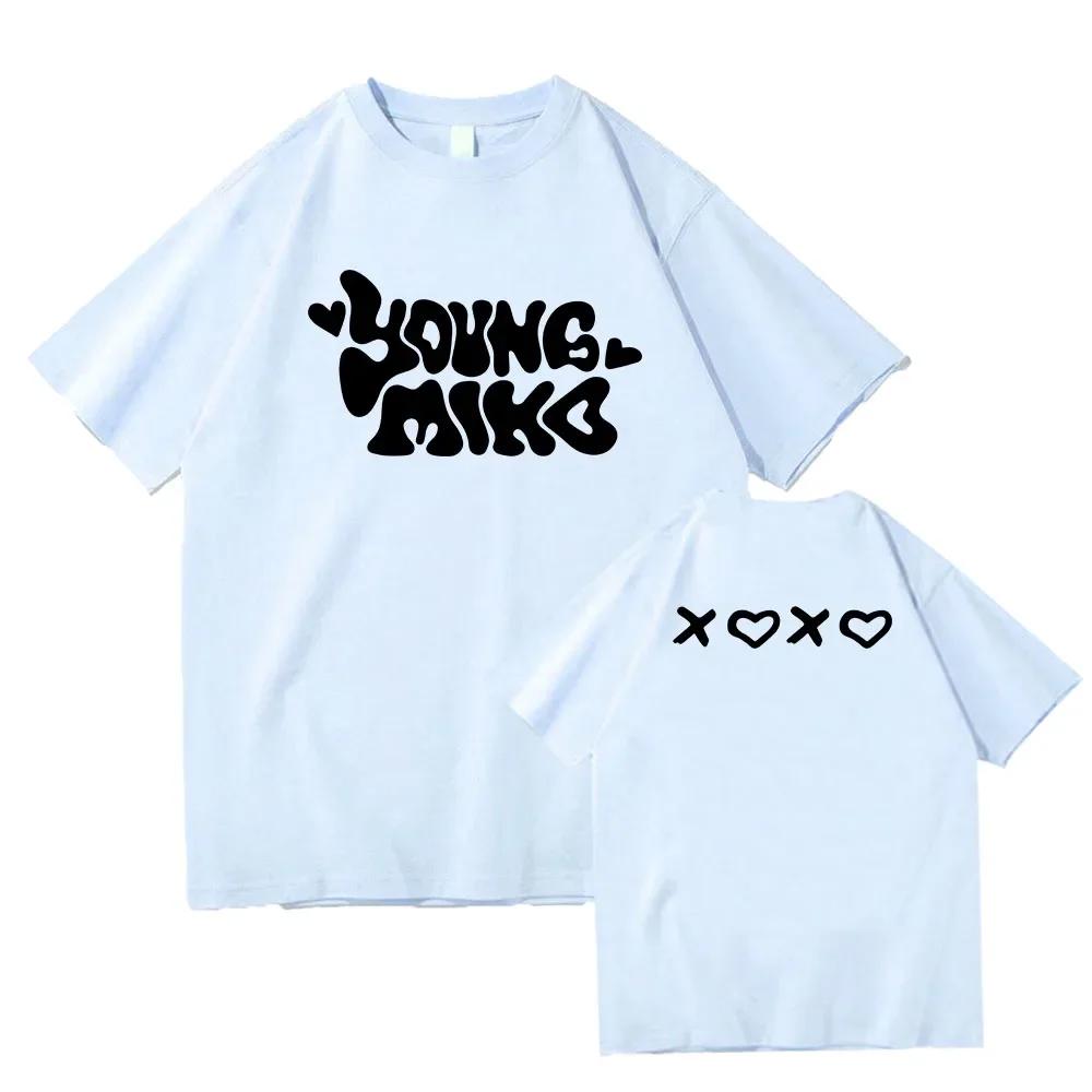 

XOXO Tour 2026 Concert Printing Tshirts Baby Miko YoungMiko Graphic Teeshirt Cotton High Quality WomenUnisex Tshirts Summer Tees 4XL