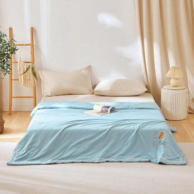 New Summer Blanket Quilt for Spring and Autumn Printed Washed Raw Cotton Soybean Quilt