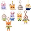 Rozkošná plyšová klíčenka Disney Zootopia Judy Hopps a Nick Wilde pro fanoušky