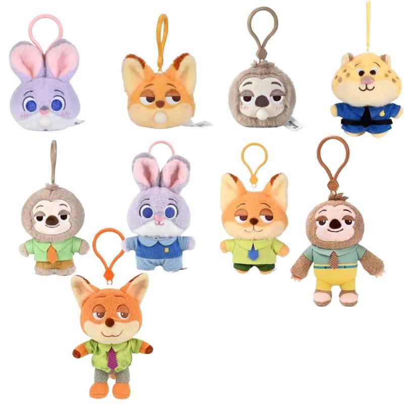 Rozkošná plyšová klíčenka Disney Zootopia Judy Hopps a Nick Wilde pro fanoušky