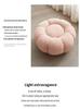 Cozy Pumpkin Single Sofa Chair: Recline & Relax in Lamb Wool Fabric