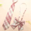 Jk Uniform Accessories, No-Tie Necktie Set, Flat-Angle Bow Tie, Feather Small Objects With College Style Korean Version Of The New Model