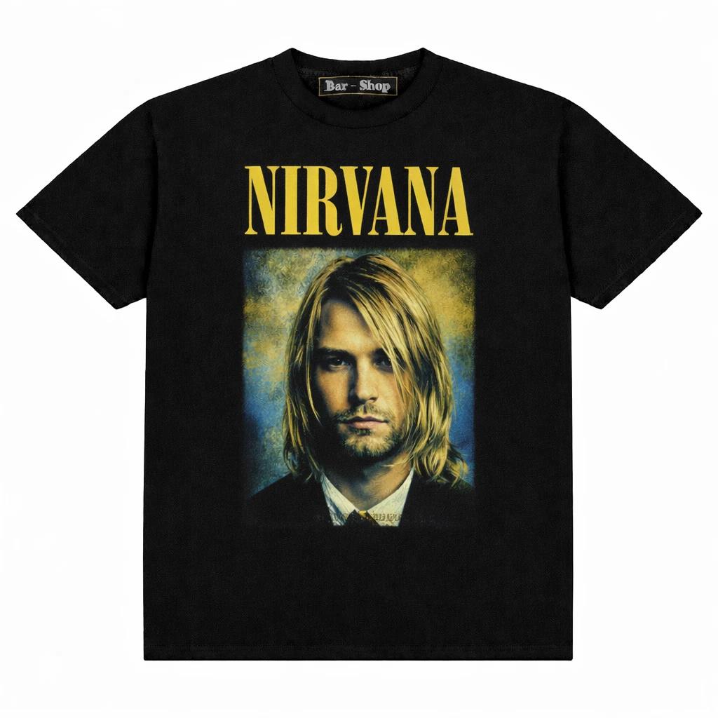 Classic 90s Grunge Rock T-Shirt Black Distressed Print Unisex Graphic Tee XXXXL