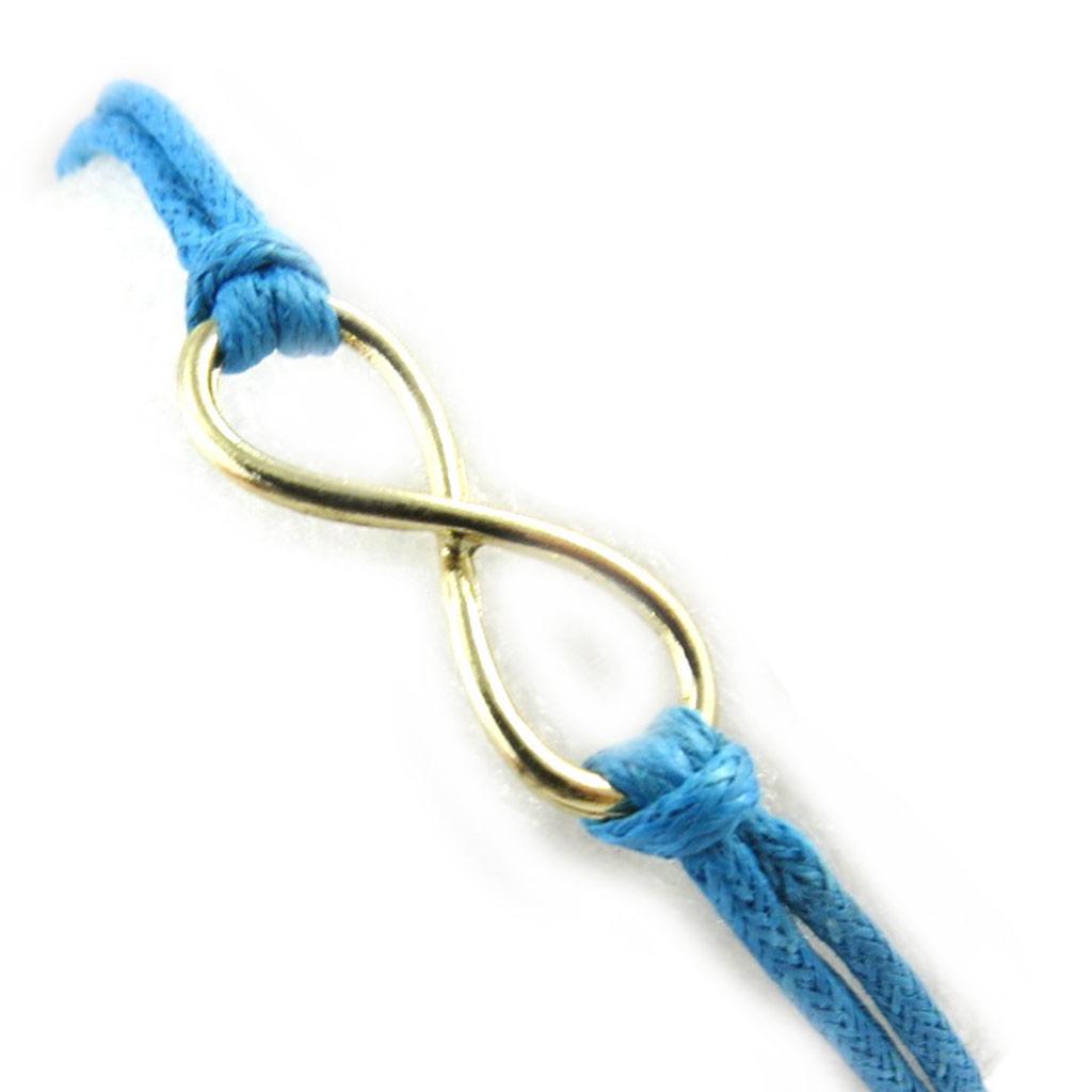 Les Trésors De Lily [M6169] - Turquoise 'Infini' Ethnic Bracelet