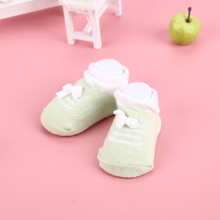 Fashionable Cute Shoe-Style Breathable Cotton Baby Socks for Autumn & Winter