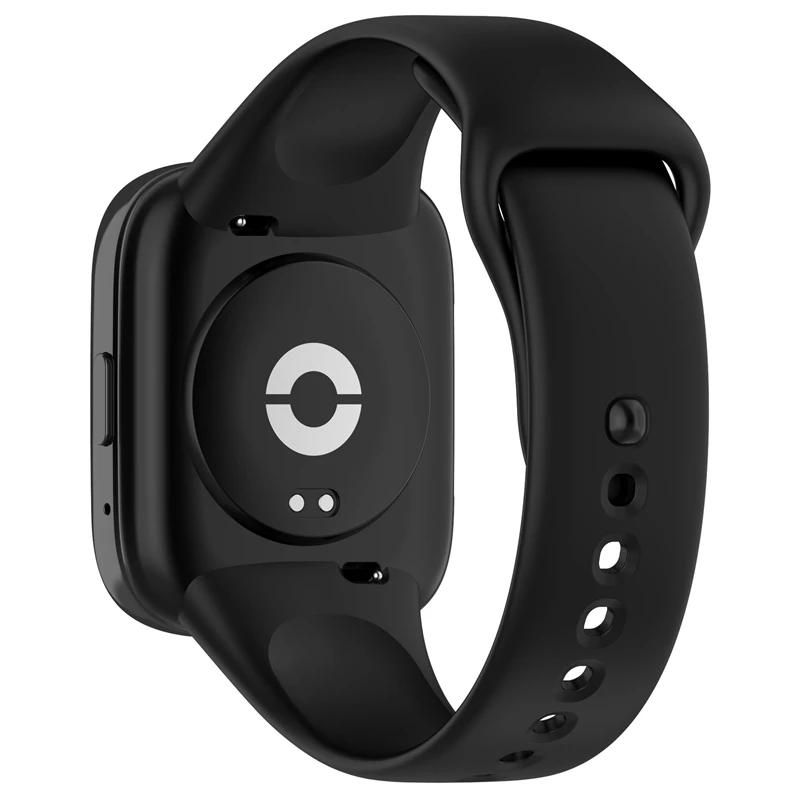 Silicone Strap For Xiaomi Redmi Watch 3 Active Official Same Watchband Replacement Wristband for Xiaomi Redmi Watch 3 Lite Strap