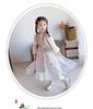 Girls' Spring & Autumn 2025 Ethnic Style Princess Dress