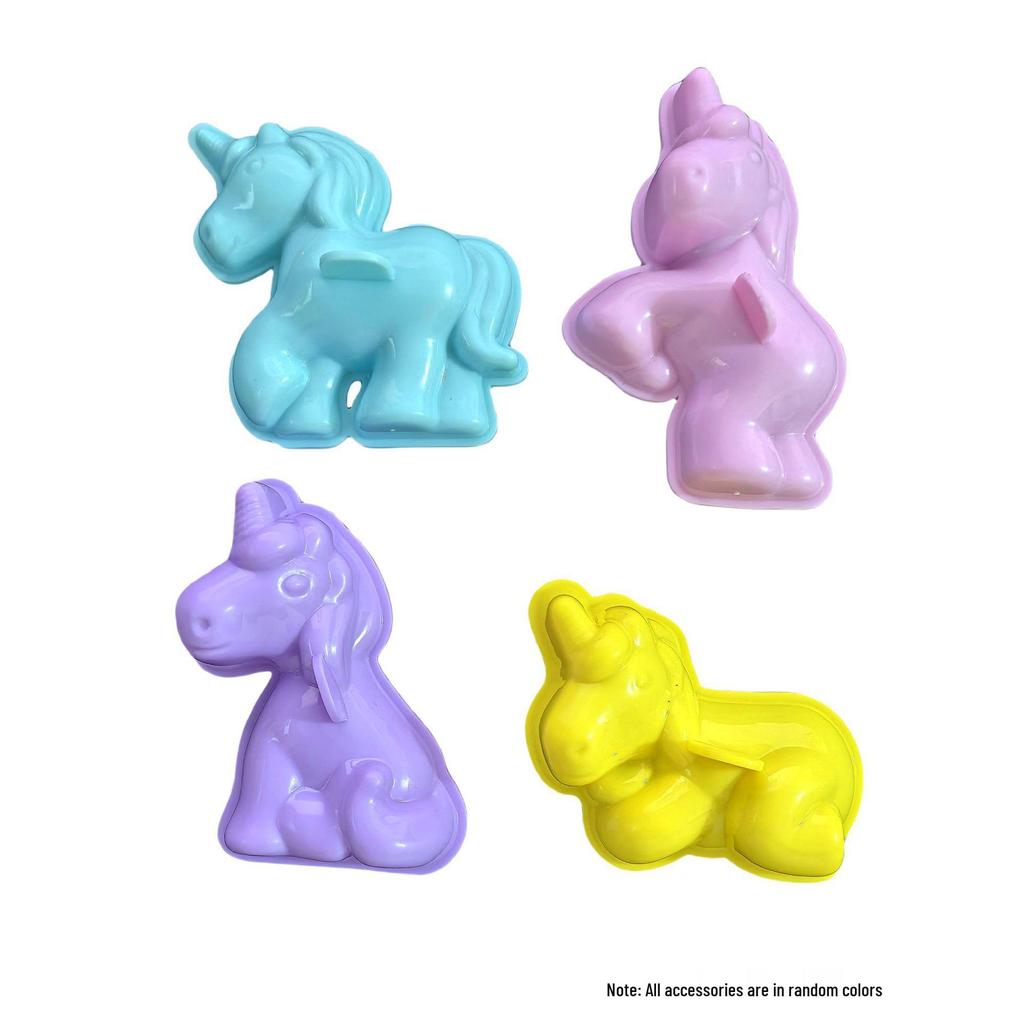 Handmade Colored Playdough Set for Kids with Molds and DIY Tools