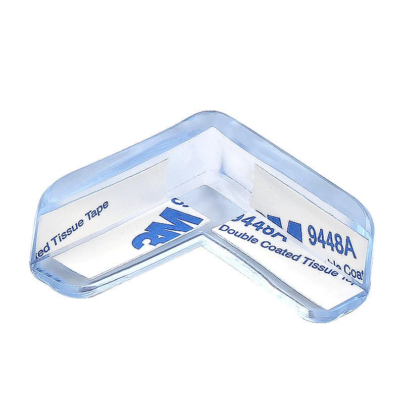 Kindersicherheit Transparenter Tischkantenschutz - Stoßschutzkissen