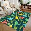 Cartoon Dinosaur Carpet Bedroom Living Room Hallway Long Strip Carpet Anti-slip Area Rug Sofa Doormat Mats Home Decoration Mat