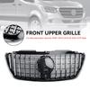 Front Bumper Grille Grill Fit Mercedes Sprinter W907 W910 2018-2023 GTR Style
