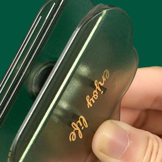 3Pcs Snack Bag Clips Labor-saving Fresh-keeping Good Elasticity Durable Kitchen Utensils Food Sealing Clamps for