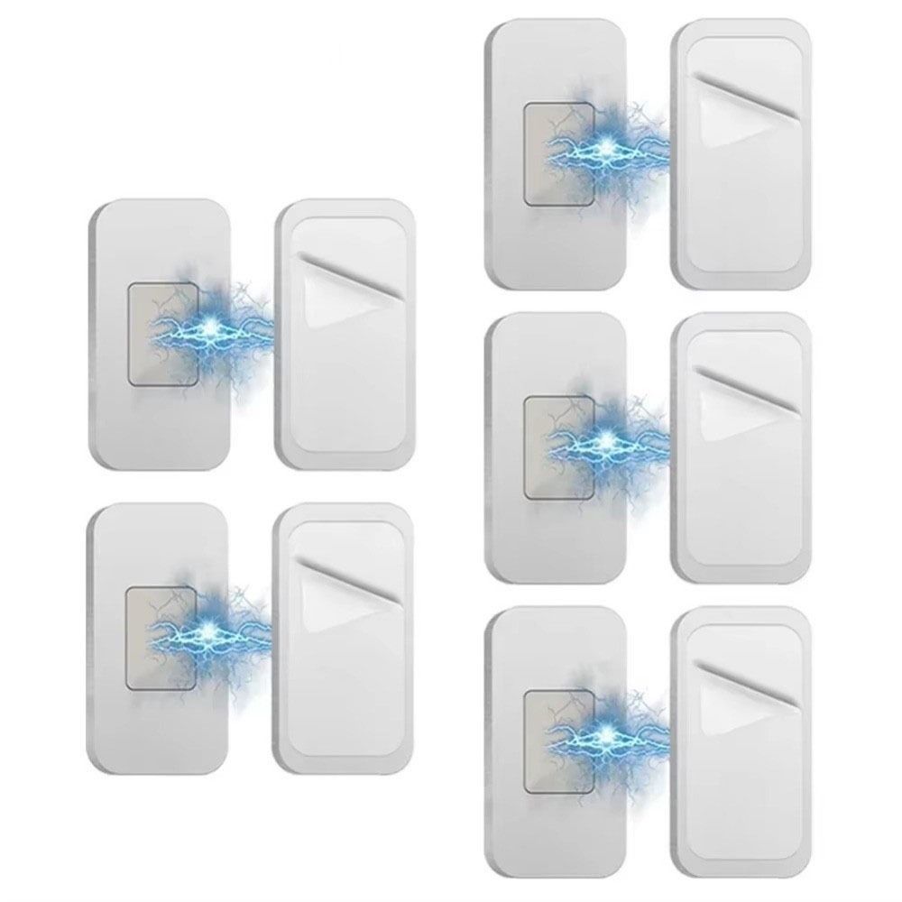 6Pcs/set Invisible Design Door Closer Strong Magnetic Invisible Door Suction  Kitchen Cabinet