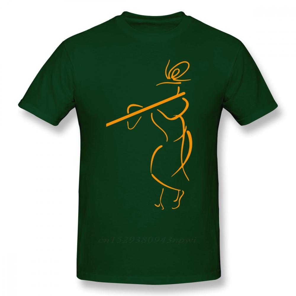 Krishna T Shirt Krishna Hare Krishna TShirt Awesome Men Tee Shirt 100 Cotton Oversize Streetwear ShortSleeve Graphic Tshirt S