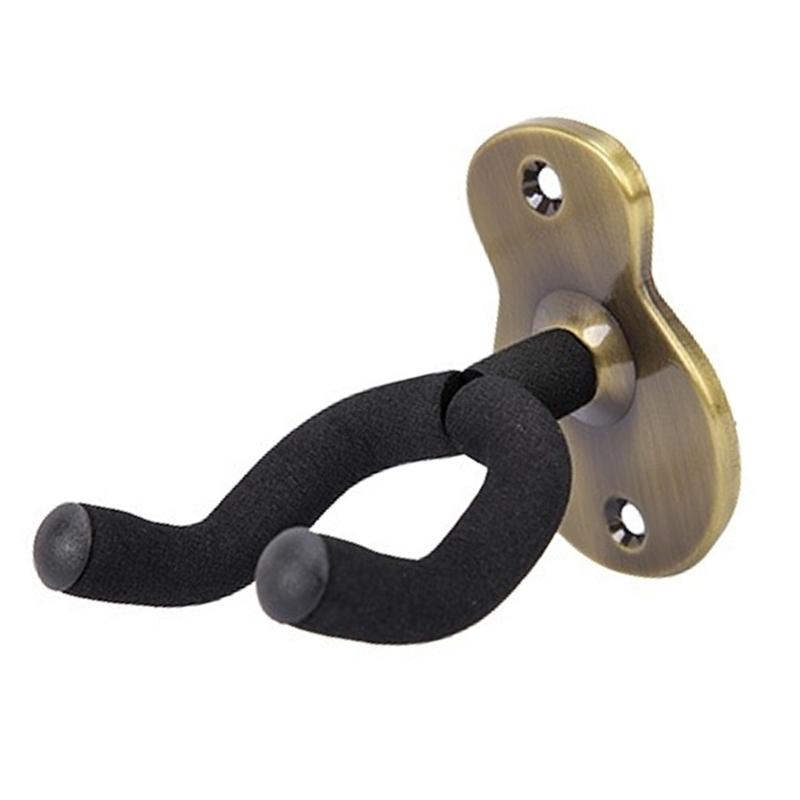 Guitar Wall Hanger, Guitar Hanger Ukuleles Wall Mount Guitar Wall Mount Hanger for Home and Studio Electric Guitar Rack