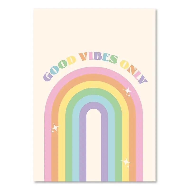 1Pcs Wall Art Canvas Painting Color Living Room Home Decor Strawberry Love Interior Paintings Butterfly Sunflower Girls’ Bedroom No Frame