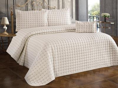 Colcha Dupla Acolchoada Yıldız Creme