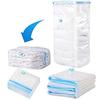 High Capacity Vacuum Bag Package Compressed Organizer for Quilts Clothes Transparent Space Saving Seal Bags Foldable Storage Bag