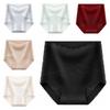 Ruffle Tummy Control Underwear Breathable Panties for Women Soft High Waist Briefs  Gifts