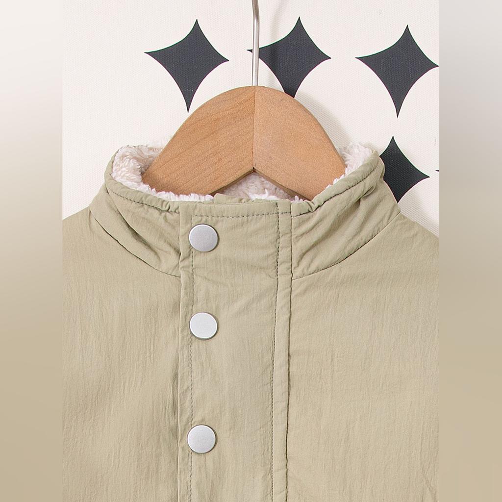 Kids Casual Fashion Top Coat Soft Lightweight Outerwear For Daily Use