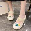 Mary Jane Hole Shoes Women's 2 New Summer Outer Wear Bag Head Non-slip Jelly Sandals