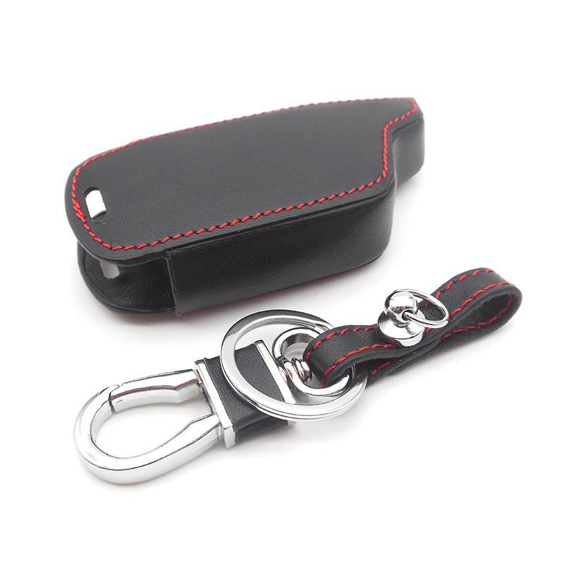 Russland A91 Leder Auto Schlüsselbund Schutzhülle Abdeckung Für Russland A61/ B6/ B61/B9/ B91/V7 LC Schlüssel Abdeckung Zubehör