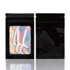 Holographic Yin Yang Rainbow Film Self-Sealing Bags for Jewelry and Fishing Tackle