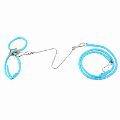 Pet Hamster Adjustable Harness Small Rat Mouse Training Leash with Finder Bell