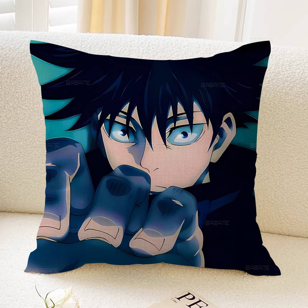 Cooler Anime Junge Megumi Fushiguro Personalisierte Kissenhülle Kinderzimmer Wilde Party Deko Kissenbezug Kind Geburtstag Dusche Geschenk