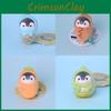 Dog Penguin Hot Plush Keychain Figure Cute Cartoon Animal Style Kids Gift Room