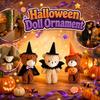 Halloween Plüsch Schlüsselanhänger Stofftier Spielzeug Tasche Anhänger für Rucksack