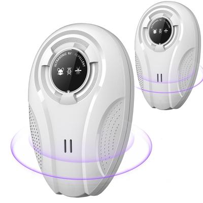 Set mit 2 Ultraschall-Nagetier-Leistungsstarken Schädlingsbekämpfern mit variablem kompaktem effektivem Bereich von 230 Tatami Sicher für Kinder und geeignet für und mehr