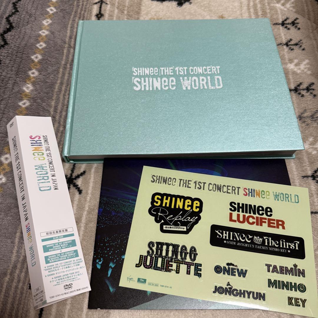 

[USED] SHINee THE 1ST CONCERT SHINee WORLD DVD