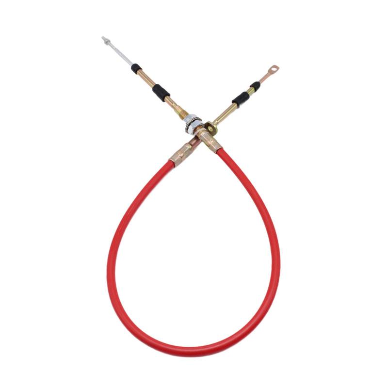 Shifter Cable Replacement 4 Foot Gear Shift Cable Eyelet End for Automatic Transmission Performance Racing