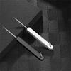 Telescopic Titanium Toothpicks Push-pull Fruit Toothpick Convenient Metal Toothpick  Camping Tool