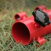 Portable Tent Holder with Tent Pegs Canopy Rod Fixed Tube for Outdoor Camping