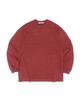CARGOBROS FOR WOMAN Pigment Ribbed Oversized Long Sleeve T-Shirt (Pink)