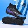 New Men Soccer Shoes Cleats Long Spikes Outdoor Training Football Boots Sport Boys Non Slip Adult Breathable Match Comfortable