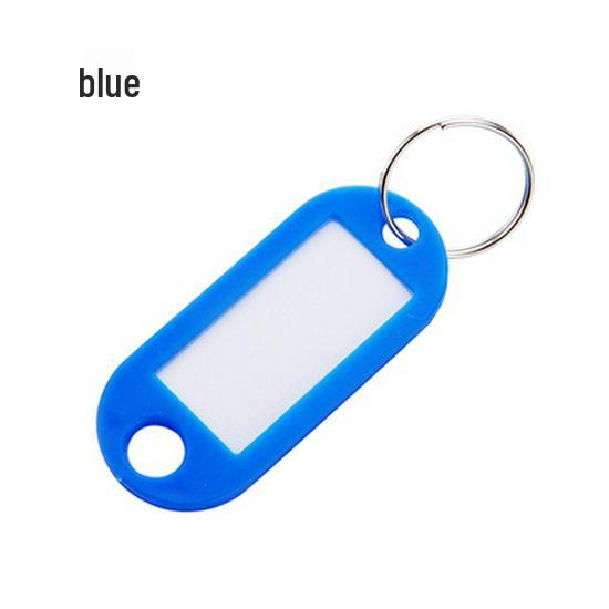 Colorful Plastic Keychain Tag and Luggage Label