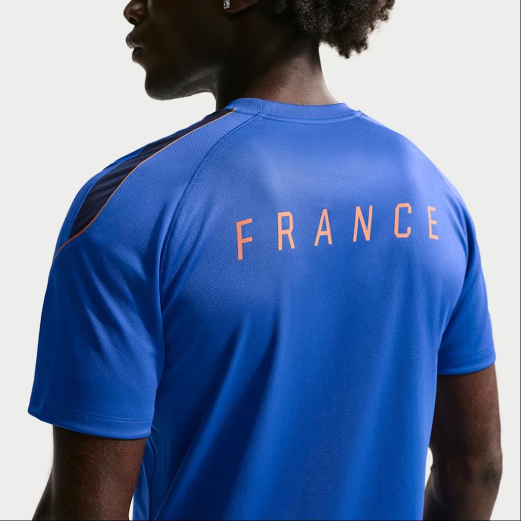 Nike FFF 2026 27 Strike T-Shirt 'Game Royal Blackened Blue Metallic Copper' Men's IB6413-480