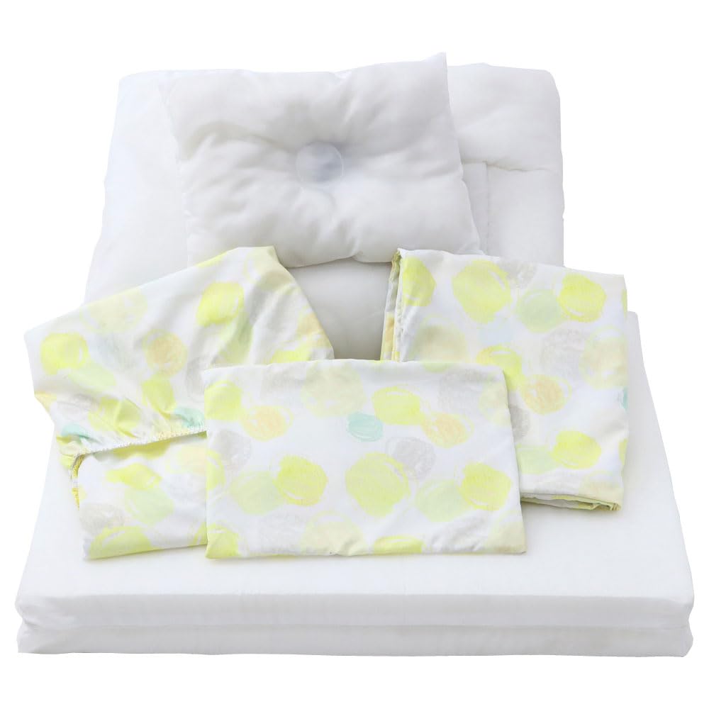 Iris Plaza Baby Comforter Set of Baby Water Compact Comforter Wrinkle Preparation for Nursery Baby Crib 6, Comforter, Absorbent, Storage, Yellow,