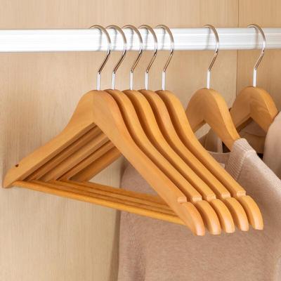 Natural Wood Non-slip Clothes Hangers