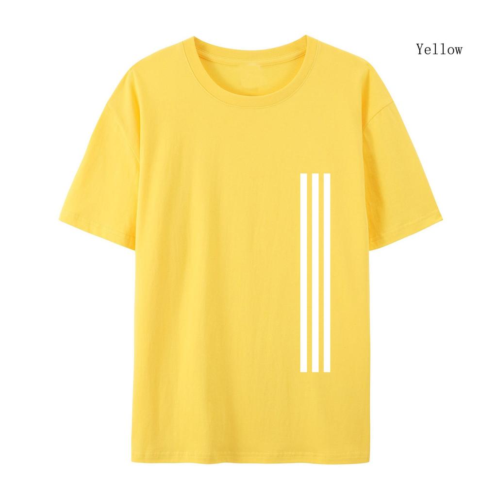 Tricou Casual de Înaltă Calitate cu Gât Rotund Imprimat din Bumbac 100% pentru Fitness, Streetwear, Vară, Oversized, cu Mânecă Scurtă, Haine din Bumbac, Topuri Streetwear Largi