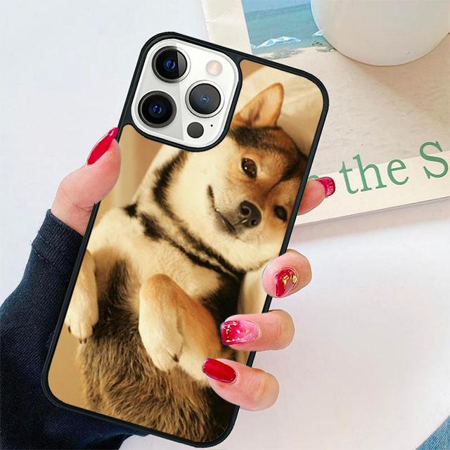Coque de téléphone pour chiot Shiba Doge Pour iPhone 17 Air 15 16 14 13 12 Pro Max 11 Pro Max Plus Coque Shell