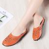 Mote damesko Skinnsko Kvinne Godteri Farge Båtsko Pustende Mote Flate Sko komfortable motesko