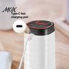 Lightweight Desktop Water Dispenser Electric Pump, Rechargeable Portable Bottle Top for 5 Office Home Drinking Pump Gallon Bottles, Foldable