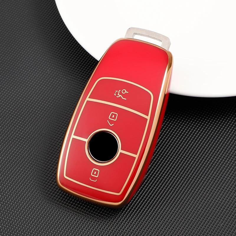 For Mercedes Benz A B C E G S Class CLA CLS GLA GLB GLC GLE GLS EQA EQB EQC Key Case Cover 2 3 Button Shell Fob Protector