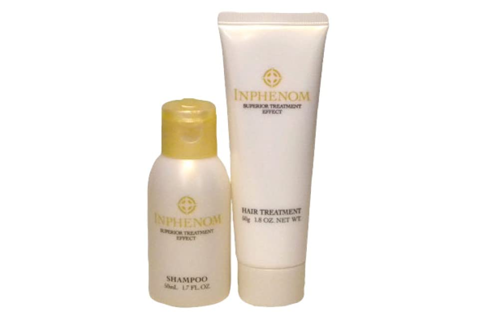 

Milbon Inphenom Shampoo 50ml & Treatment 50g Travel Trial Mini Size Set milbon